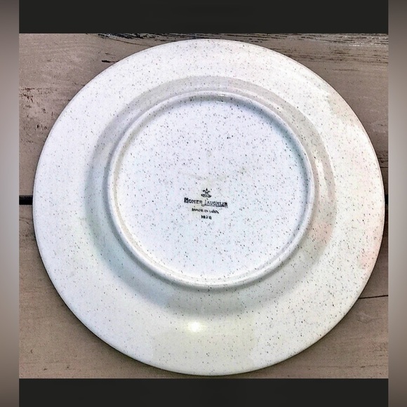 Mid Century Vtg Discontinued Homer Laughlin Speckled Stoneware Plate - Picture 5 of 8